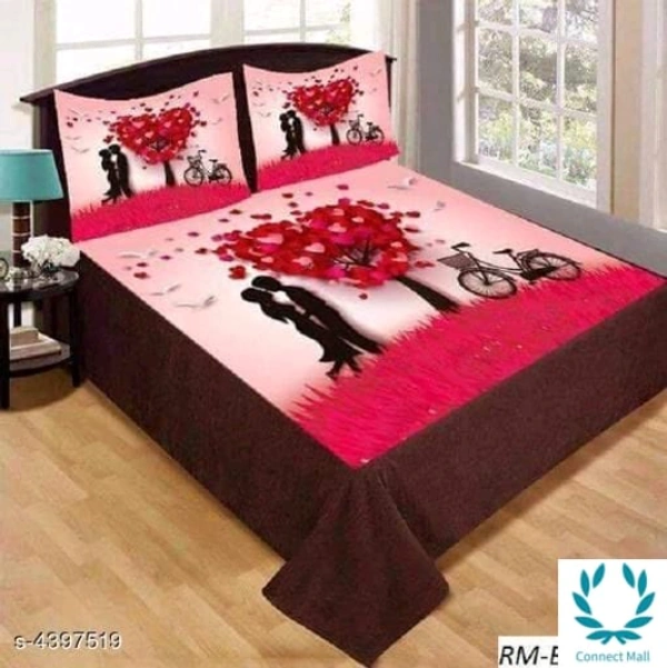 Velvet King Double Bedsheet - King (Length Size: 104 in Width Size: 95 in Pillow Length Size: 27 in Pillow Width Size: 17 in), Velvet